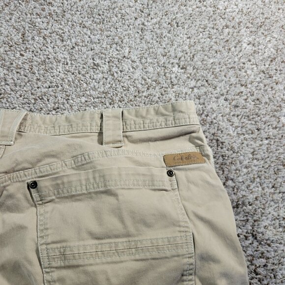 Cabelas Pants Mens 40x33 Tag 40x34 Heavy Canvas Work Outdoor Hiking - Picture 7 of 8